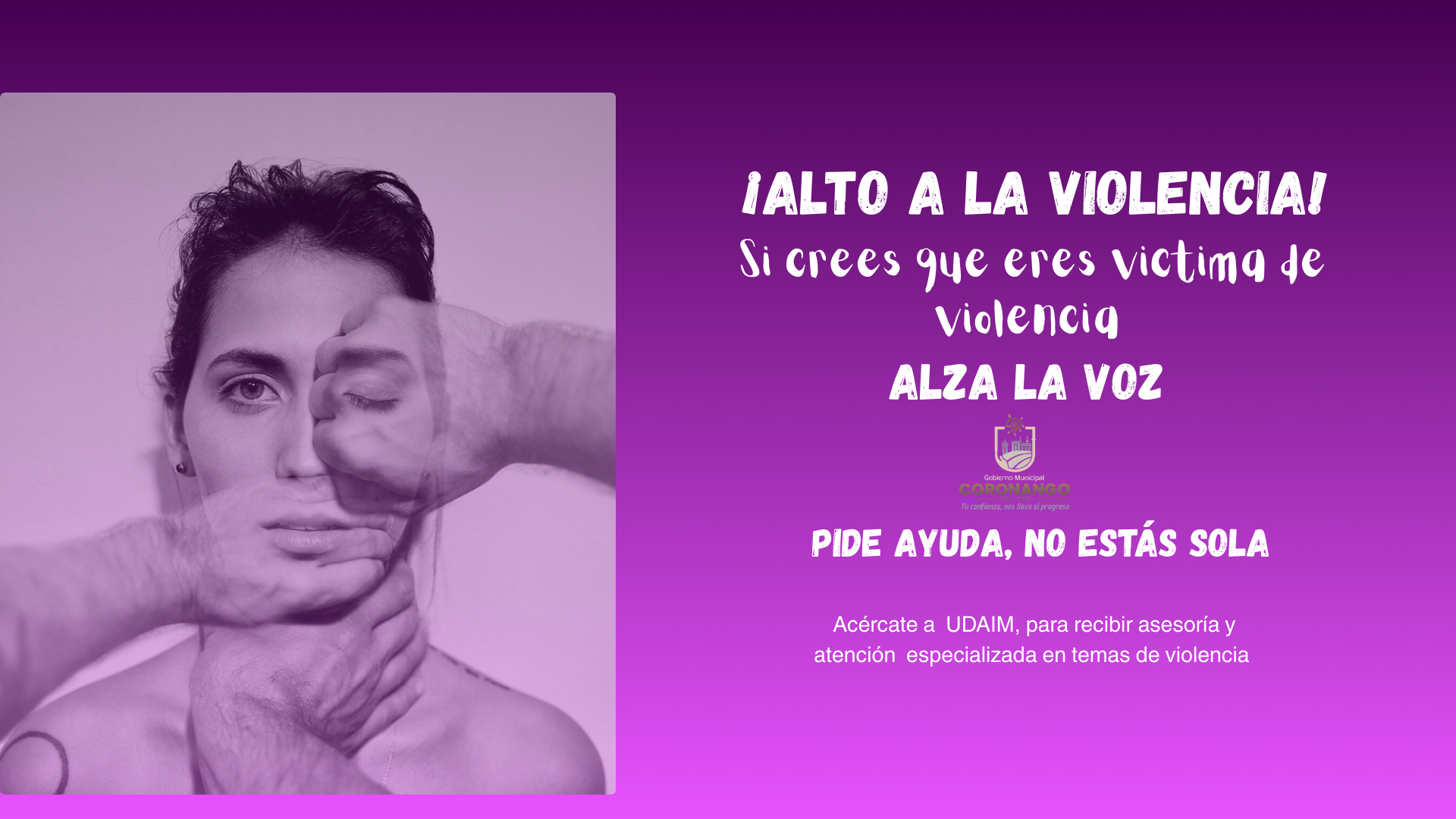 No a la violencia